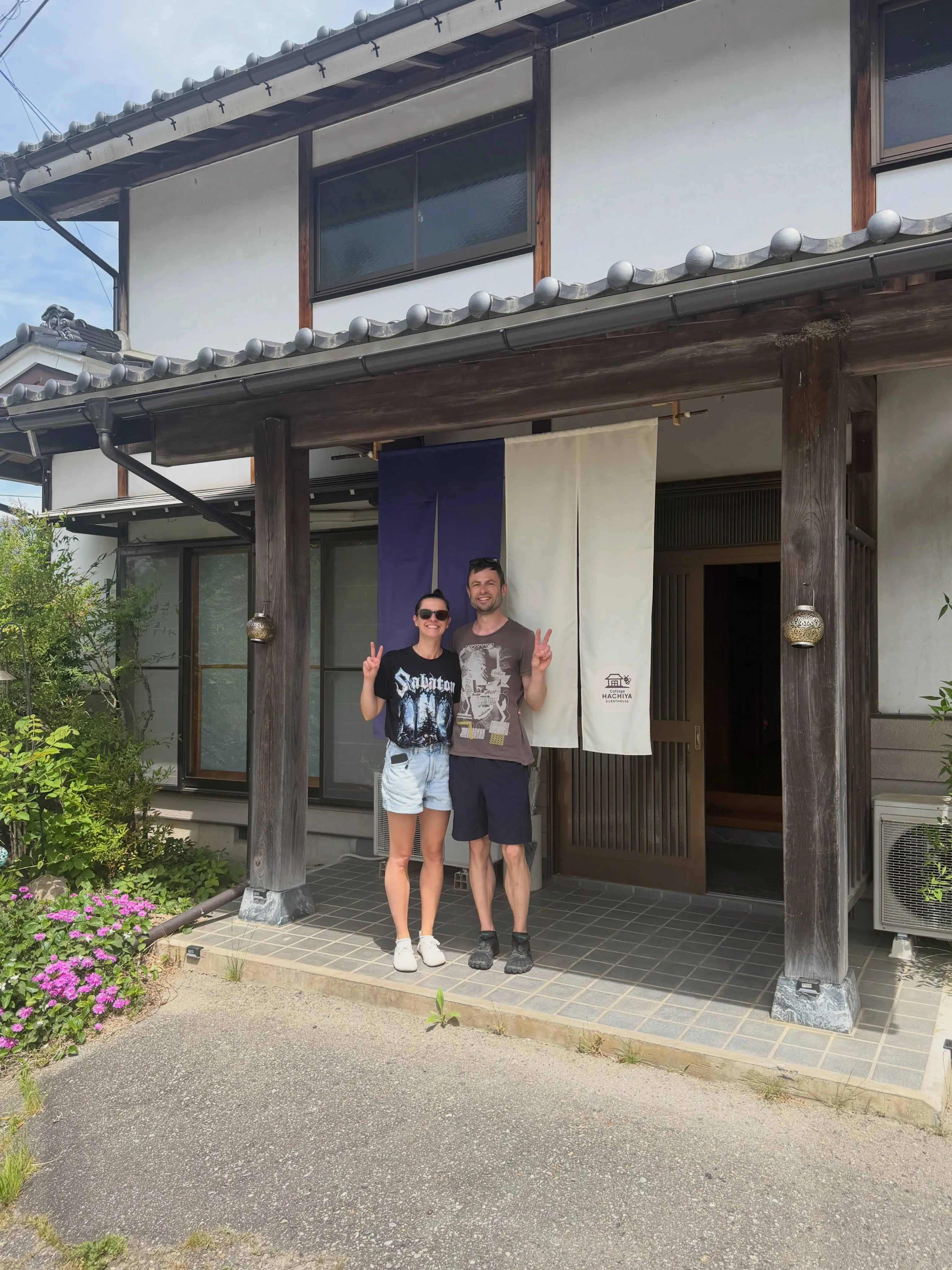 ドイツから来てくれたおふたりが、Cottage HACHIY...