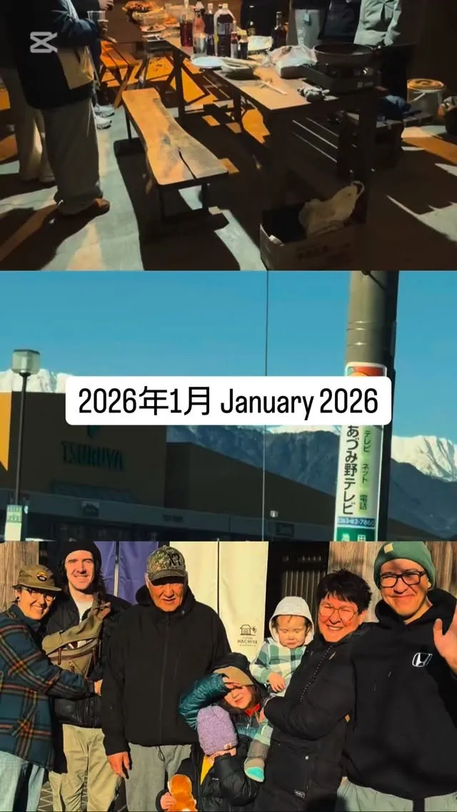 1月にCottage HACHIYAへお越しくださった皆さま...