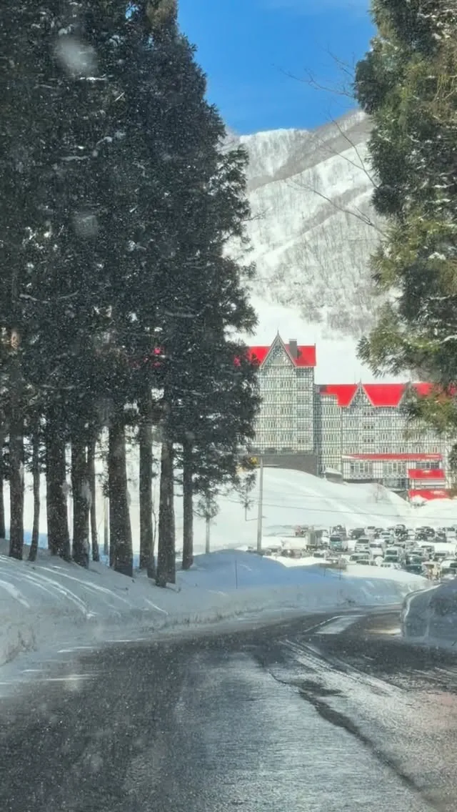 That red in the snow.