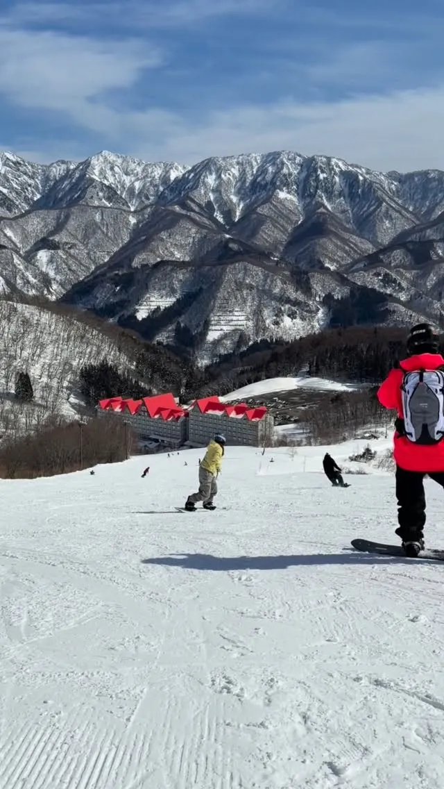 滑ったあとの、いい時間。